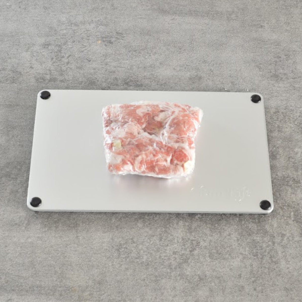 解凍プレート 解凍エコちゃん アルミ製 日本製 （ 解凍板 解凍ツール