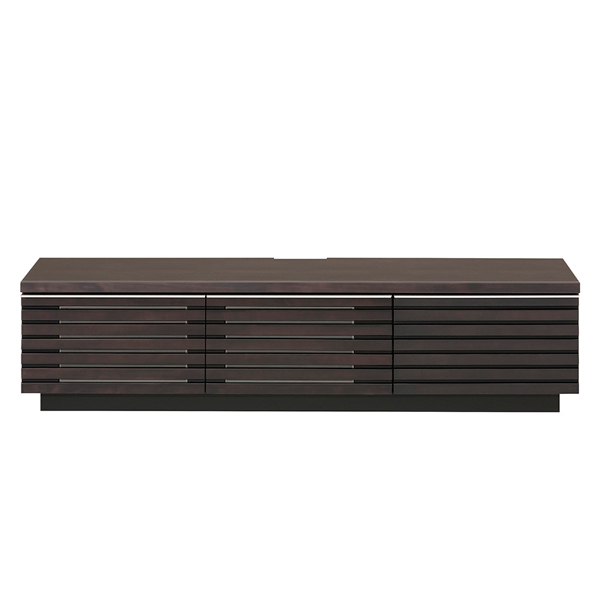 展示品■MKマエダ■ルーバーデザイン■テレビボード■ロータイプ■幅150㎝■ MKマエダ家具 テレビ台 ローボード 天然木 ルーバーデザイン JIG-NUOVO