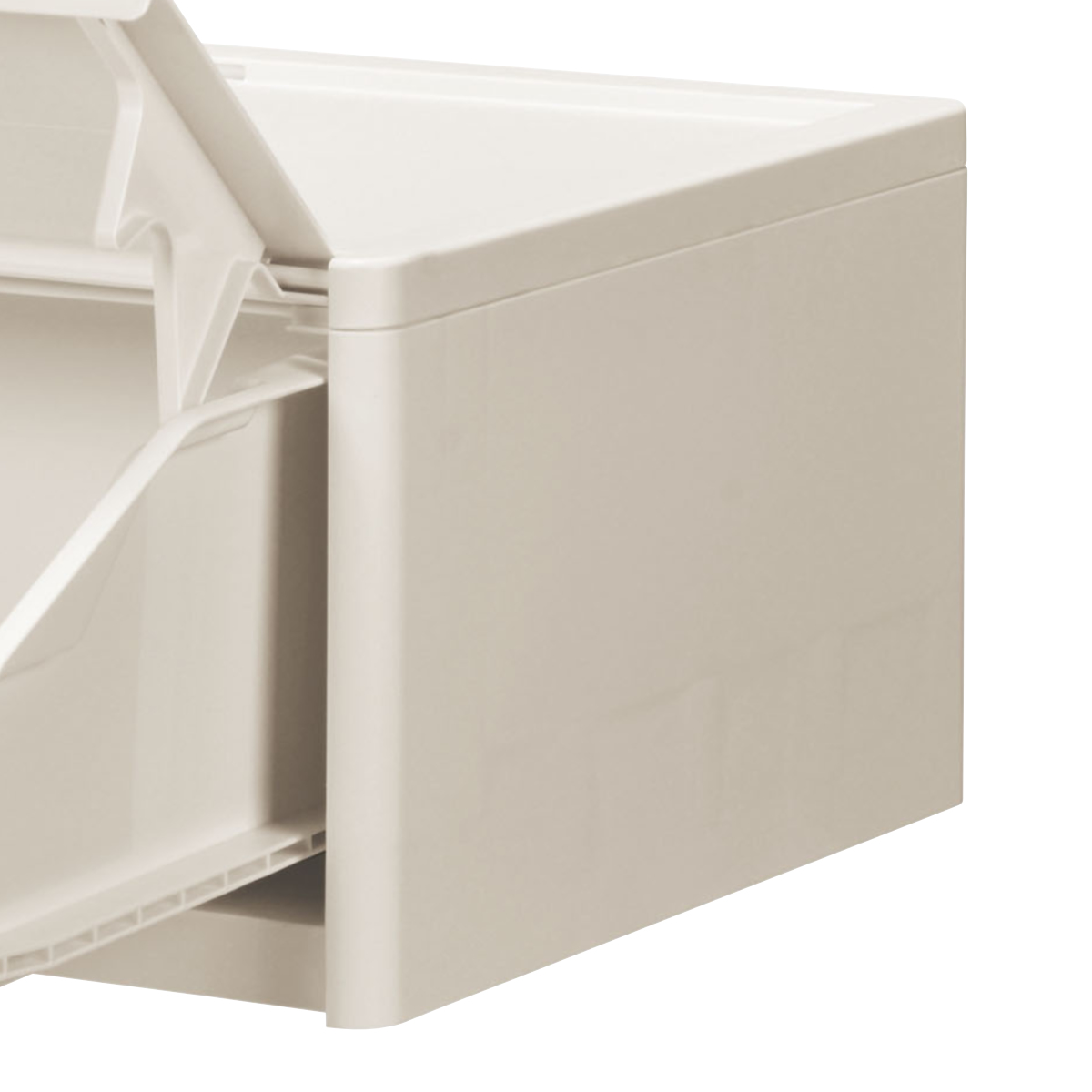 JEJアステージ チェスト 3段 前開き 引き出し 白 タンス 日本製 （ 幅