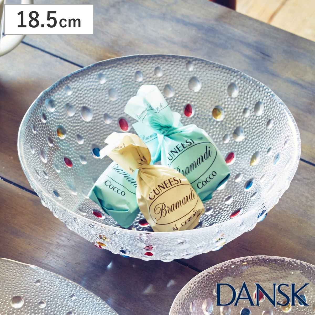 ダンスク DANSK バブルコンフェティ ミディアムボウル 18cm 洋食器 （ 皿 食器 器 お皿 ガラス ボウル 鉢 おしゃれ ） :  280304 : お弁当グッズのカラフルボックス - 通販 - Yahoo!ショッピング