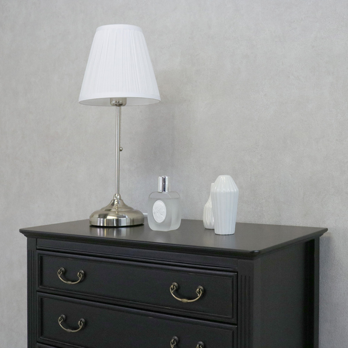 東海家具工業 ワイドチェスト 4段 アンティーク調 ノワール 幅70cm