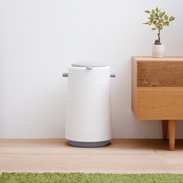 ゴミ箱 密閉 20L 防臭 おむつ ふた付き 臭わない 消臭 パッキン ダイパーポット like-it 日本製 （ ごみ箱 プッシュ おむつペール オムツ 生ゴミ ペット 介護 ）_15