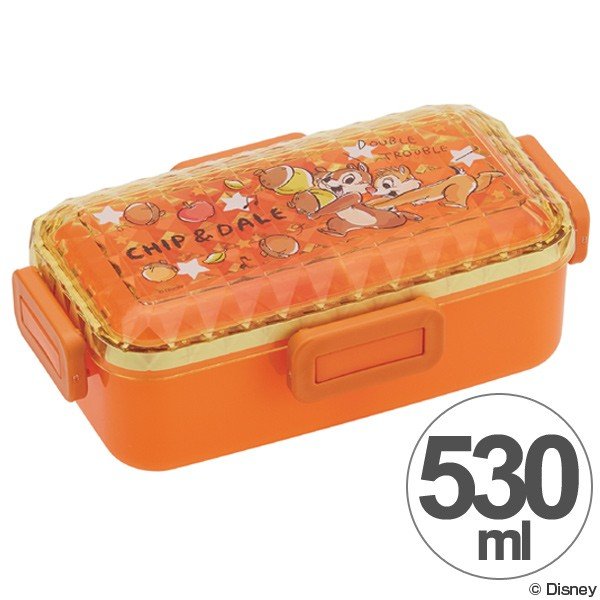 Disney お弁当箱 チップ&デール グラフィティ ダイヤカット