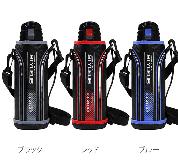 水筒 1L ステンレス 直飲み 保温 保冷 ス...の詳細画像2