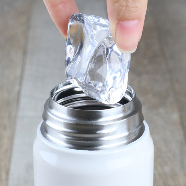 水筒 480ml ステンレス 保温 保冷 POLARBEAR しろくま （ 直飲み マグ