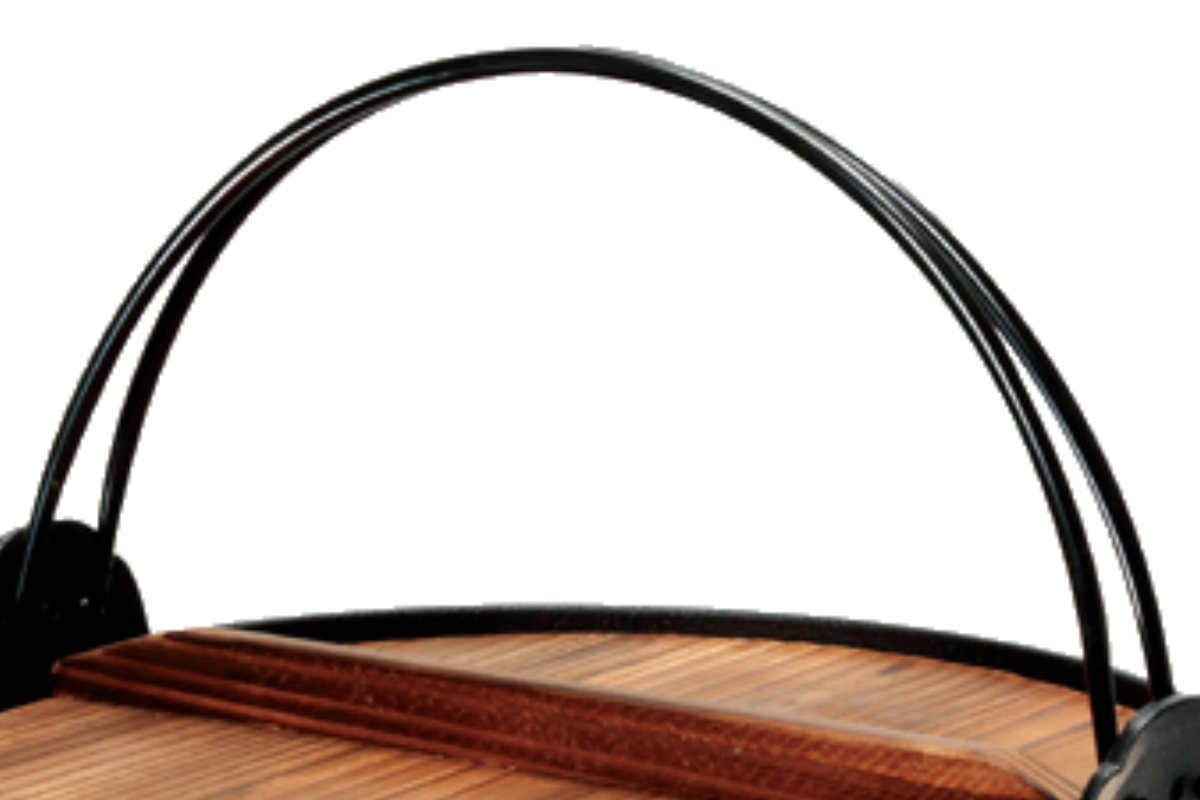 池永鉄工 いろり鍋 27cm IH対応 木蓋付き 割烹 丸鍋 南部鉄器 日本製