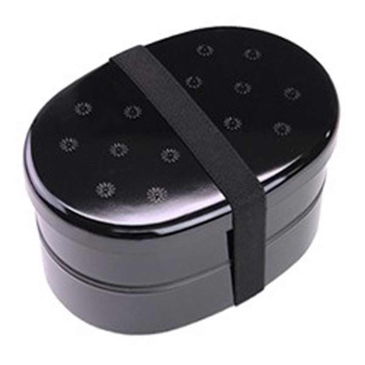 お弁当箱 小判弁当箱 2段 420ml 和MON ディープカラー （ 弁当箱