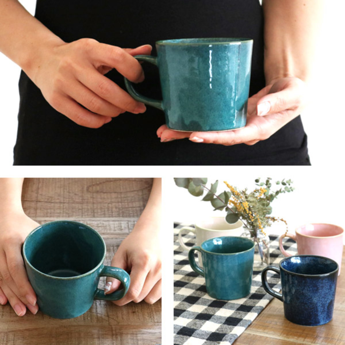 マグカップ 320ml ナチュラルカラー 磁器...の詳細画像5