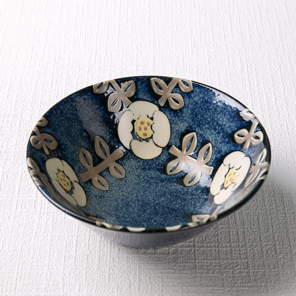 ボウル 14cm ノルディックフラワー 磁器 美濃焼 日本製 （ 食洗機対応