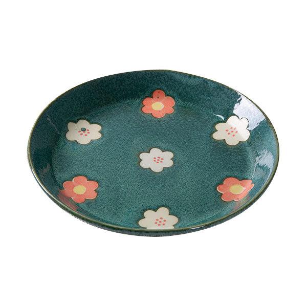 プレート 14cm ノルディックフラワー 磁器 美濃焼 日本製 同色5枚