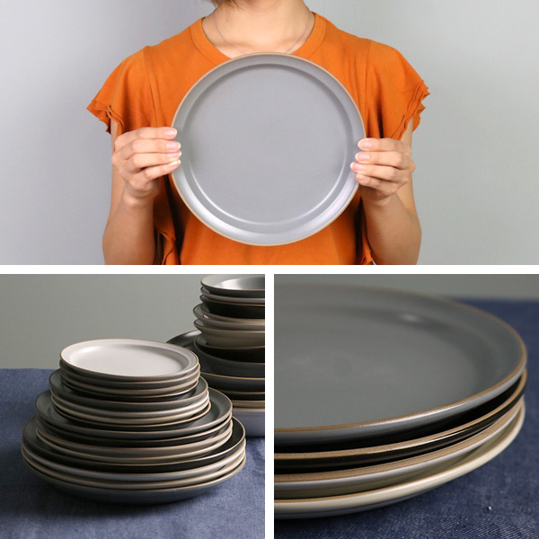 エドワール・ランボー プレート 22cm 4枚セット B プレート 22cm L エッジライン 陶器 食器 （ 食洗機対応 電子レンジ