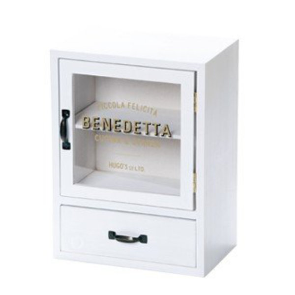 HUGO ヒューゴ ミニキャビネット 木製 （ スパイスラック 調味料収納