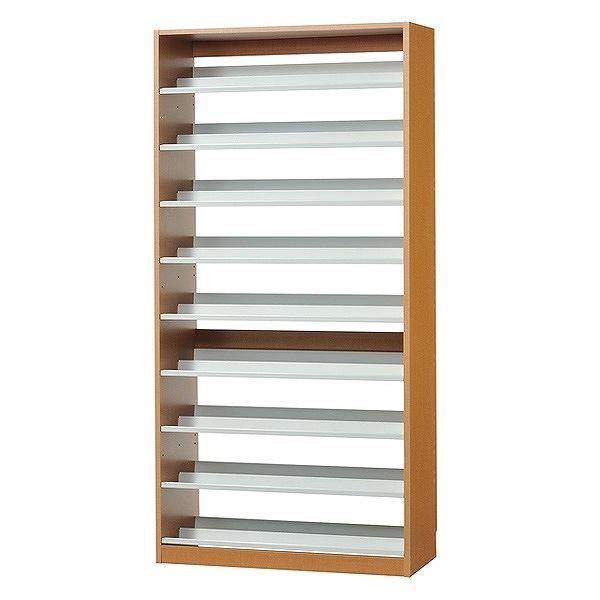 CDラック 幅89cm 9段 2列収納 奥深タイプ （ ラック 棚 収納