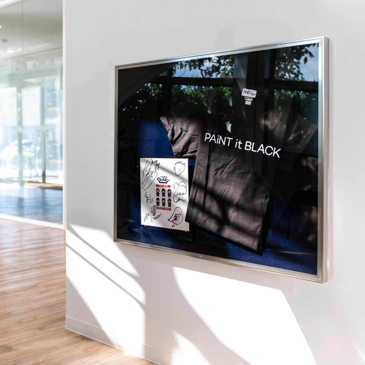 ユニフォーム 収納 ユニフォーム額 L111 S-NV Lサイズ （ ユニフォーム