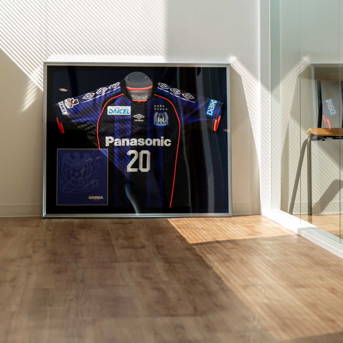 ユニフォーム 収納 ユニフォーム額 L111 S-NV Lサイズ （ ユニフォーム