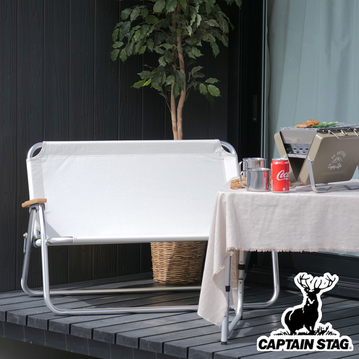 CAPTAIN STAG（キャプテンスタッグ） アウトドアチェア 折りたたみ