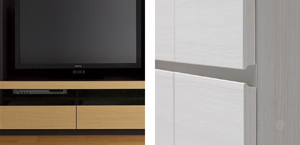 白井産業 テレビ台ユニット 幅120cm 壁面収納 日本製 ポルターレ