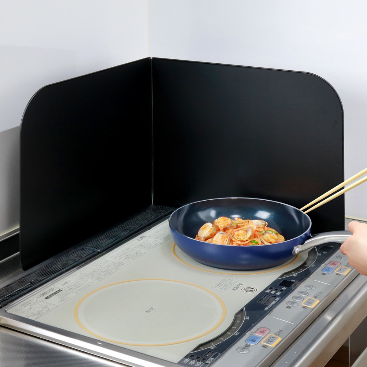 高木金属工業 レンジガード フッ素コート システムキッチンガード L