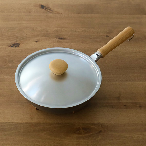 ウルシヤマ金属工業 フライパン蓋 22cm用 鍋蓋 ステンレス製 UMIC