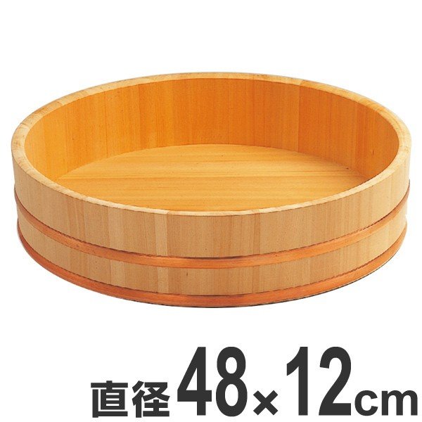 ブランド登録なし - 弥助桶 木製 尺6寸 飯切 ちゃぶ台 桶 御役目用 （ 半切り 鮨 弥助 すし おけ ちらし弥助 ） キッチン、日用品、文具-寿司桶-食器