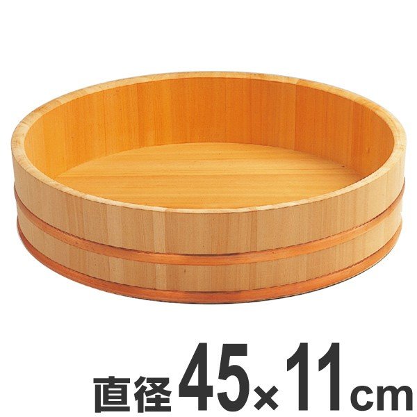 ブランド登録なし - 弥助桶 木製 尺5寸 飯切 ちゃぶ台 桶 御役目用 （ 半切り 鮨 弥助 すし おけ ちらし弥助 ） 食器-食器、グラス、カトラリー