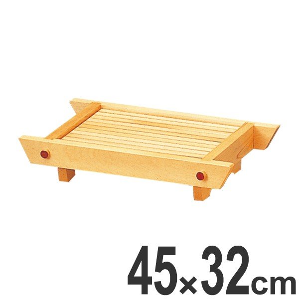 ブランド登録なし - 盛器 木製 尺5 井桁盛込器 材木 目皿付き添い人 皿 食器 刺身 おからだ付き 食器 盛り切り皿 （ お皿 大漁盛り切り 器 うつわ 和食器 舟盛り切り 盛る 魚 ） 食器-食器、グラス、カトラリー
