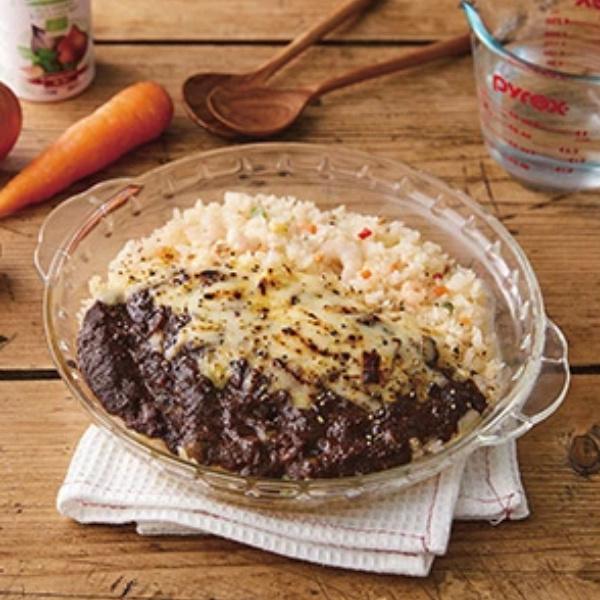 PYREX（パイレックス） グラタン皿 一人用 21cm Pyrex 丸 耐熱ガラス