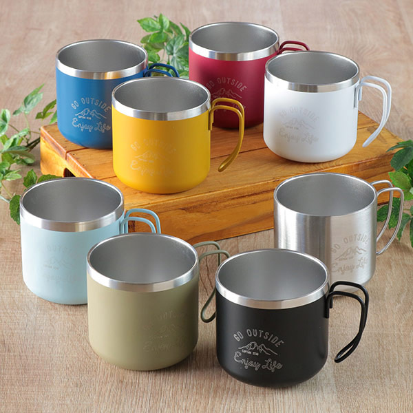 CAPTAIN STAG（キャプテンスタッグ） マグカップ モンテ ダブル