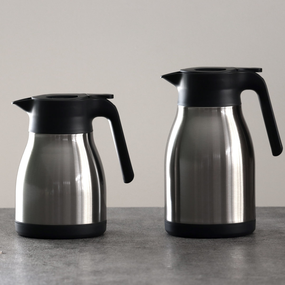 パール金属 ステンレスポット 1.5L 卓上ポット ステンレス製 サテン