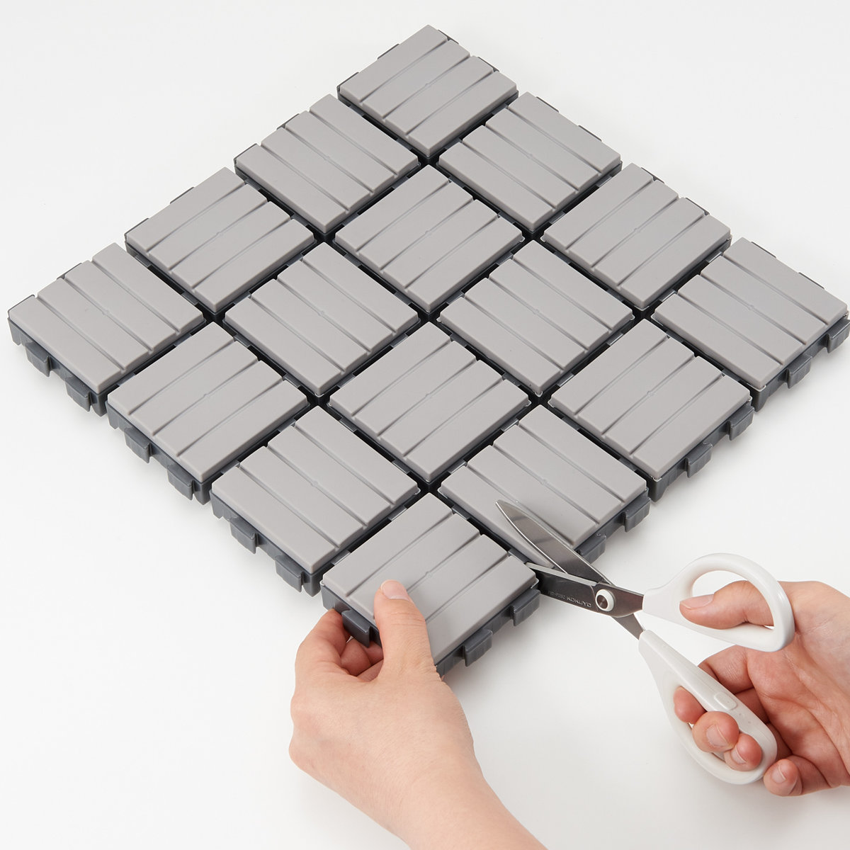 ジョイントマット 30×30cm すのこ 水切りユニット 同色6枚入 （ スノコ