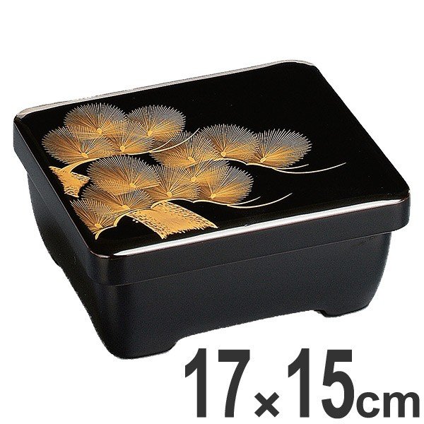 漆器 重箱 黒地 金色模様 仕切り皿付き 漆器 重箱 黒地 金色模様 仕切り皿付き 漆器 重箱 黒地 金色模様