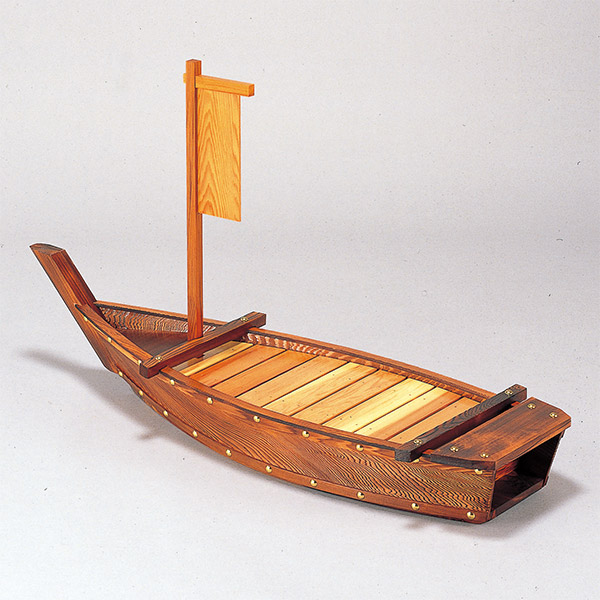 盛器 木製 3尺 焼杉大漁舟 舟形 皿 食器 刺身 お造り 舟盛 盛り皿 日本