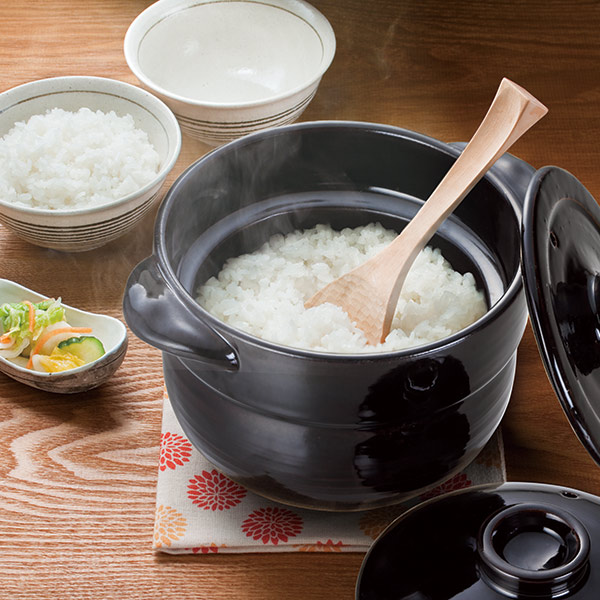イシガキ 土鍋 炊飯 1合 炊飯土鍋 電子レンジ ガス火対応 極み炊飯土鍋
