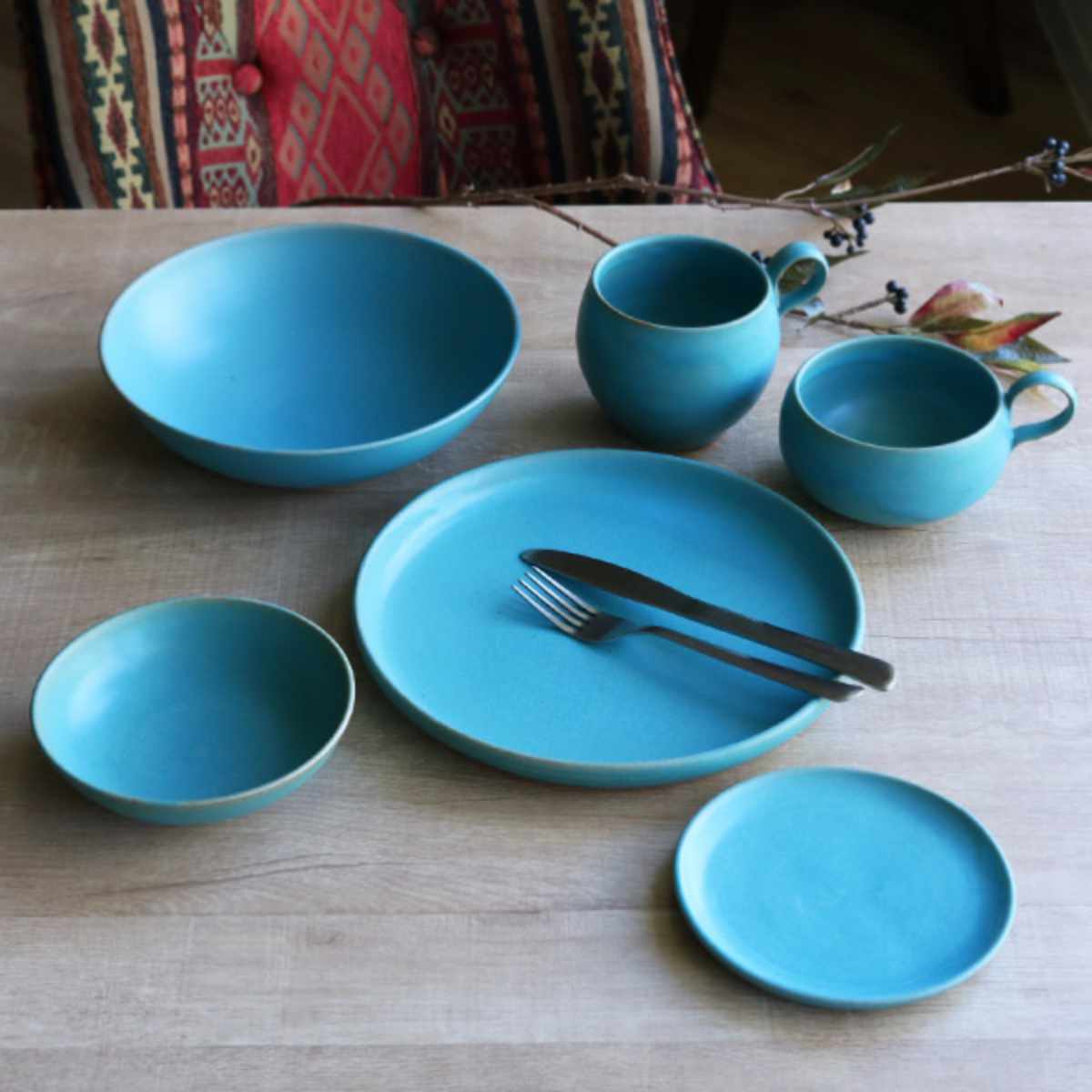 ボウル 14cm Blueシリーズ 陶器 食器 笠間焼 日本製 （ 皿 小鉢 小皿