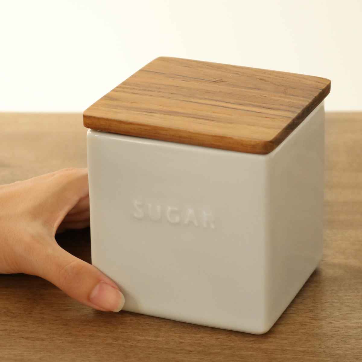 LOLO（ロロ） 保存容器 500ml ソルト シュガー コーヒー ティー 白磁製