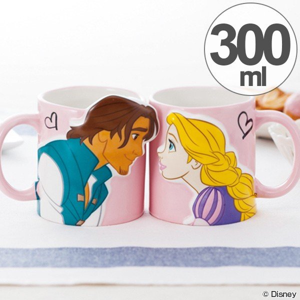 Disney（ディズニー） マグカップ ペア アリエル エリック リトル