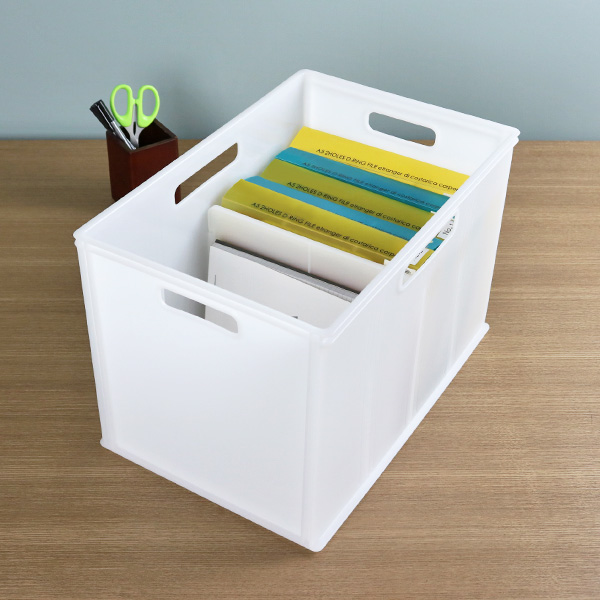 収納 収納ボックス キューBOX ワイド深型 ...の詳細画像5