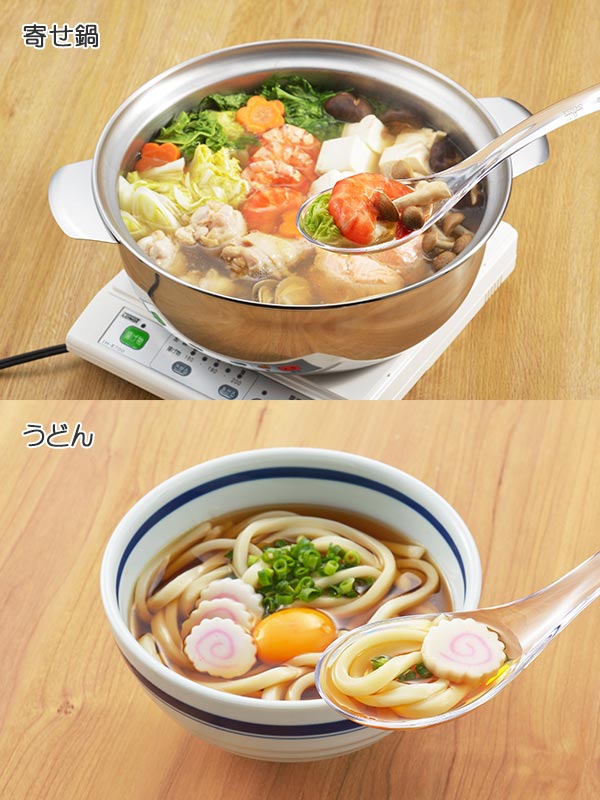 ヨシカワ レンゲ クリアなレンゲ 大 樹脂製 （ れんげ 蓮華 スプーン