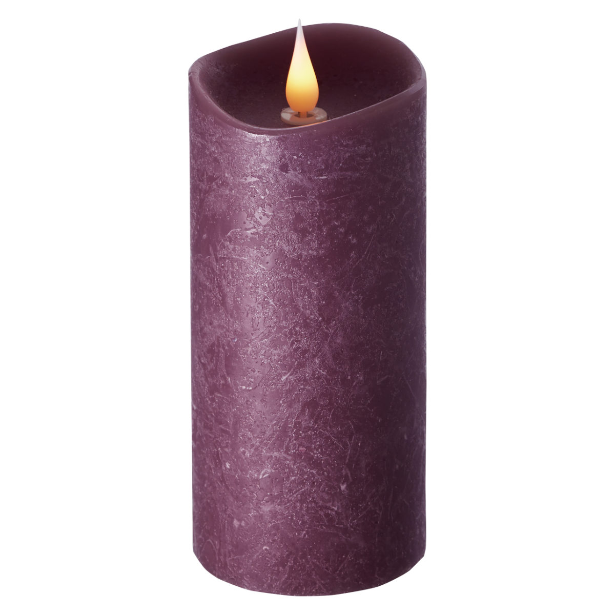 カメヤマキャンドル LEDキャンドル エンキンドルラスティクピラー M