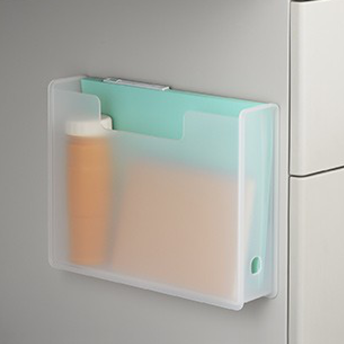 SANKA ファイルボックス マグネット付き スリム A4 ペーパーポケット
