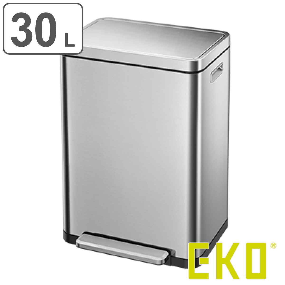 EKO エックスキューブステップビン 30L EK9368MT-30L (ゴミ箱(ごみ箱