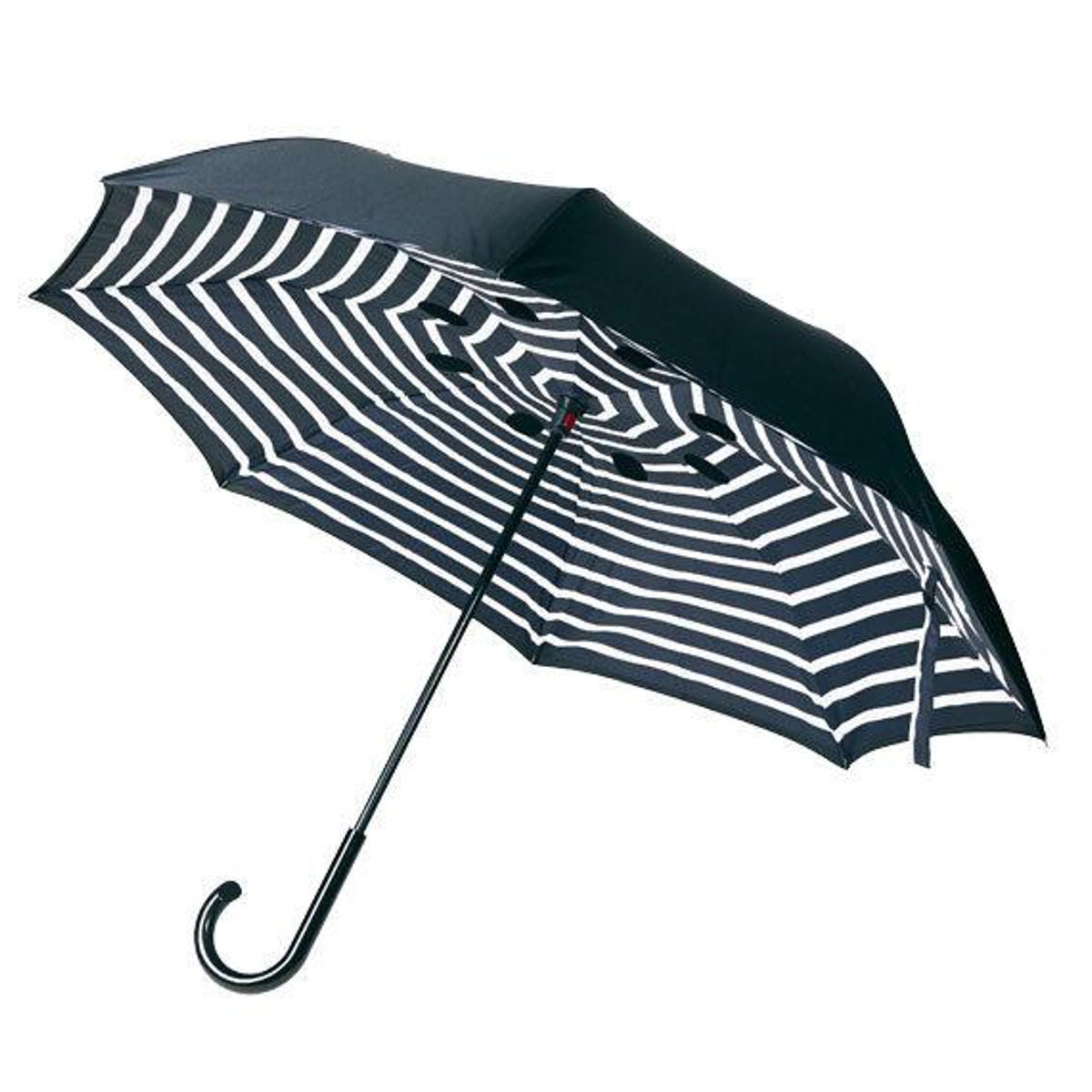 傘 晴雨兼用 逆さに開く2重傘 circus サーカス 長傘 二重傘 ベージュ