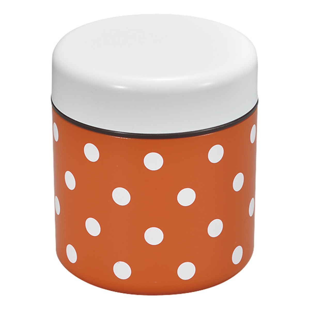 お弁当箱 ダブルウォールランチ ドット 2段 550ml レッド （ 弁当箱