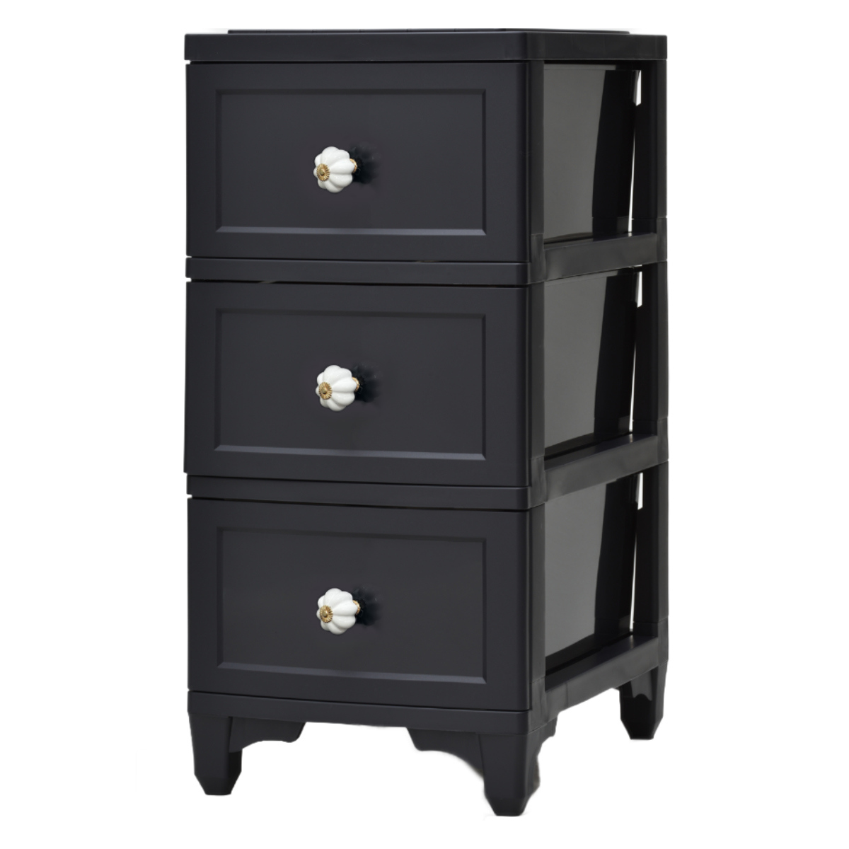 チェスト 3段 ドレスチェンジチェスト ガーリー系 クラシカルデザイン