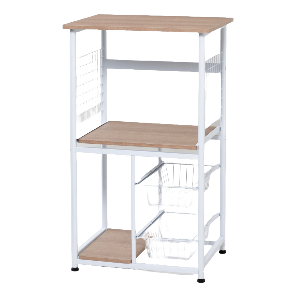 弘益 レンジ台 幅60cm スチール スライド棚 SARA （ レンジボード