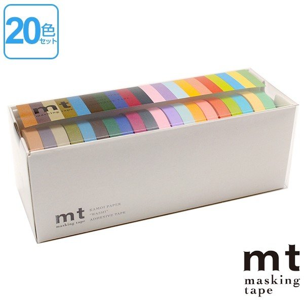 マスキングテープ マステ セット mt 20色セット （ 和紙テープ