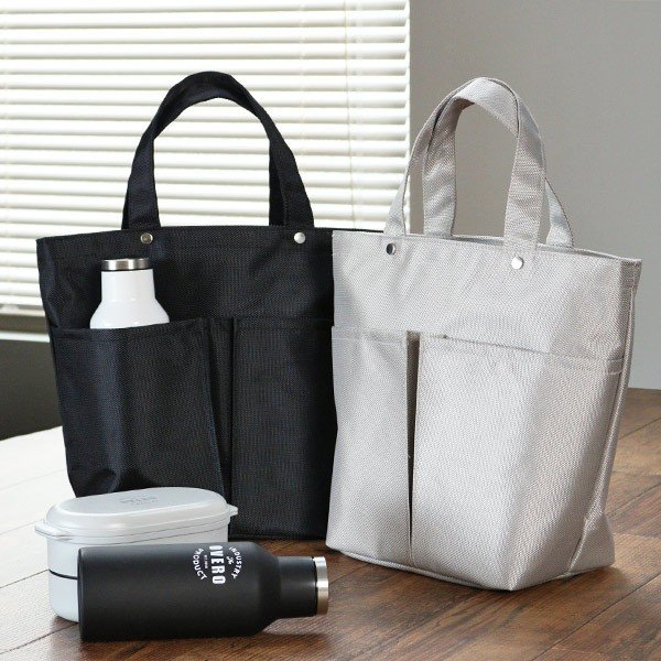 保冷保温お弁当袋　ランチバッグ　オーダー受付中　6 ランチバッグ オベロ ランチトート （ お弁当袋 保冷 大きめ ） : お