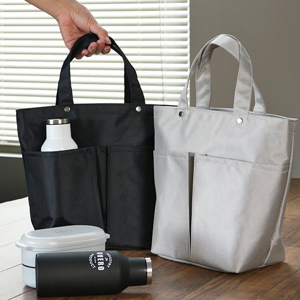 ランチバッグ オベロ ランチトート （ お弁当袋 保冷 大きめ ） : お