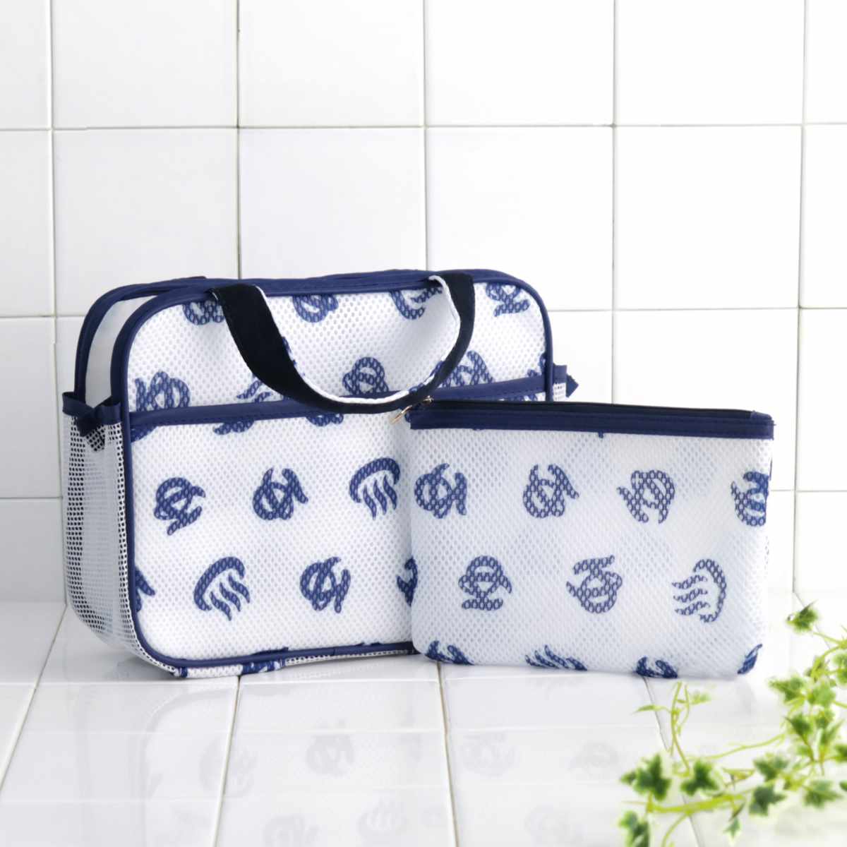 ポーチ スパポーチ 温泉入浴 （ バスポーチ スパバッグ トラベルポーチ バッグ ゆ 温泉マーク ）