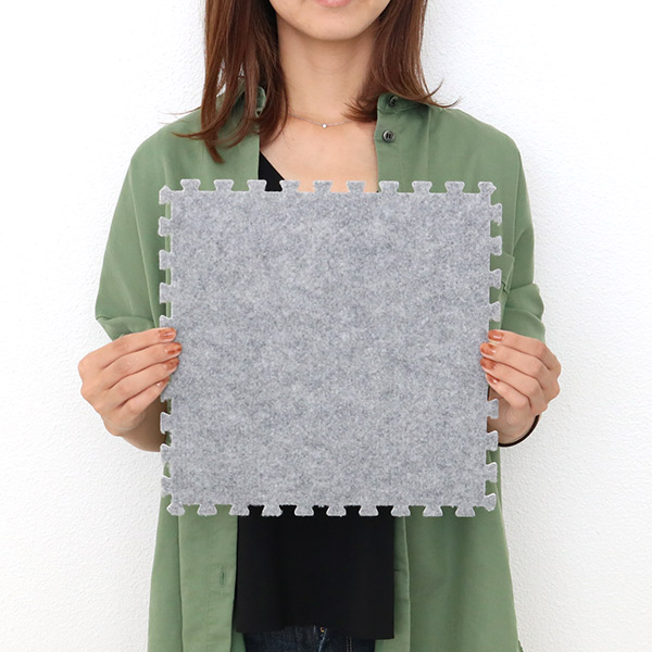ジョイントマット カーペットマット 9枚入り 30cm 厚さ0.7cm 0.5畳分